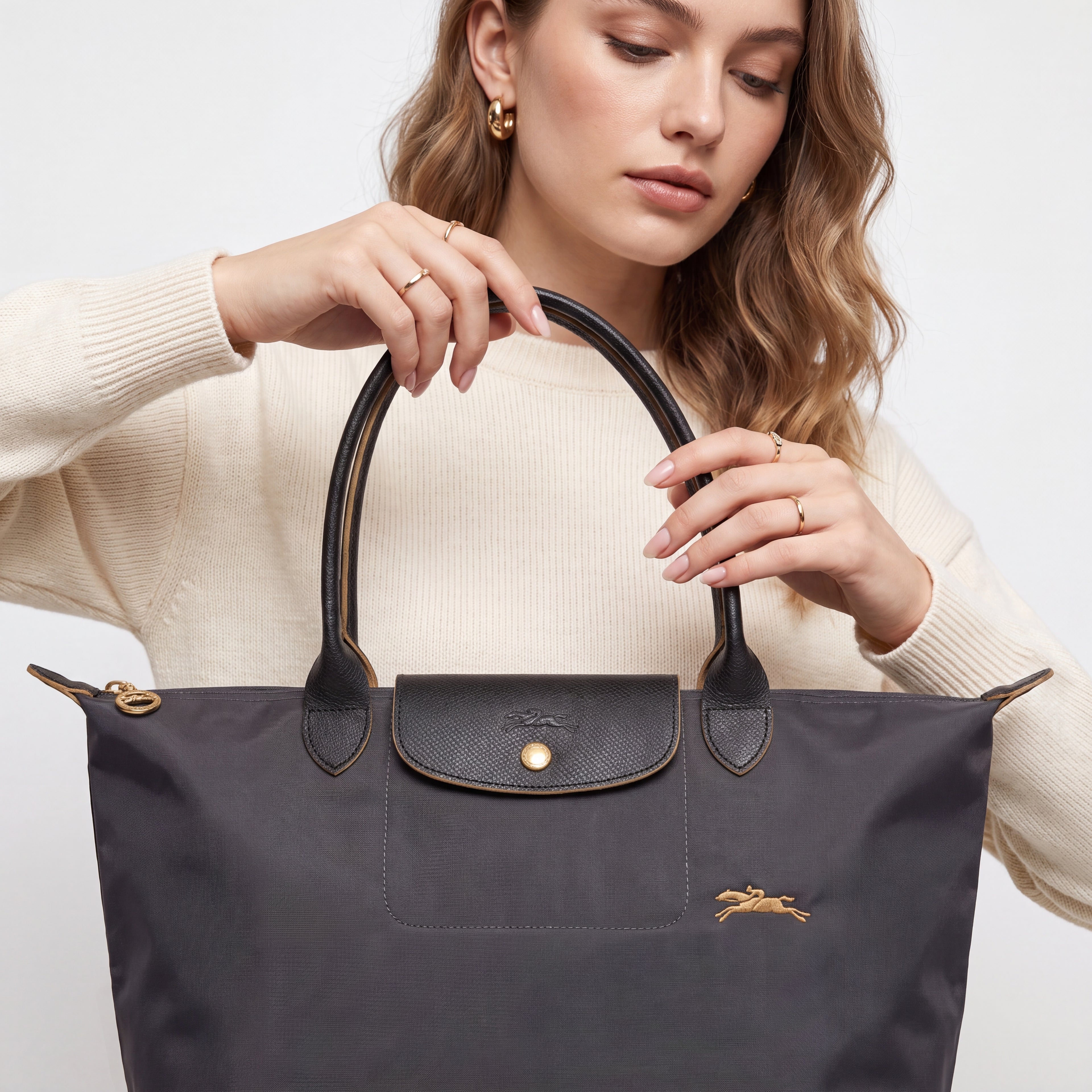 Noir Gold Tote