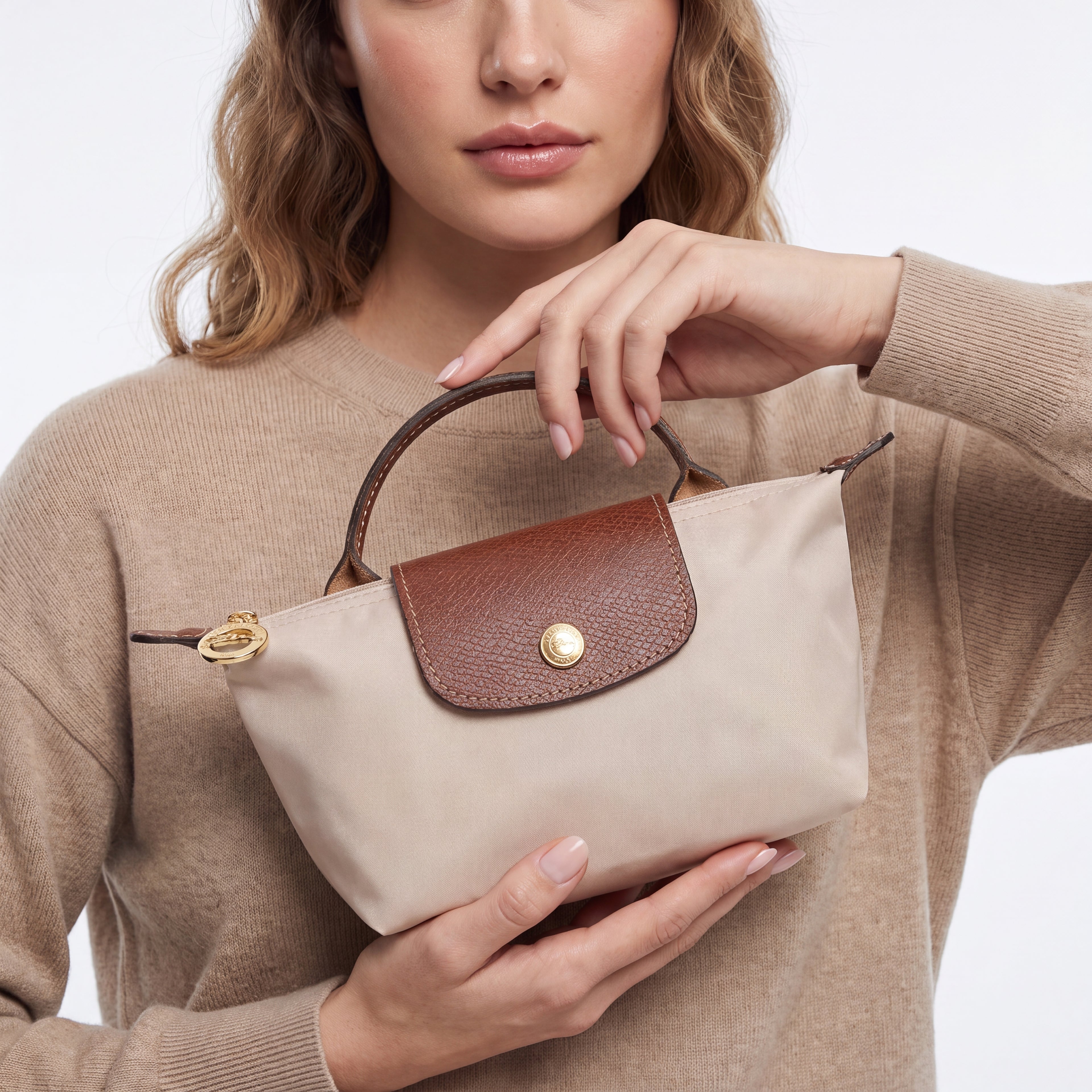 Ivory Mini Bag Correa incluida