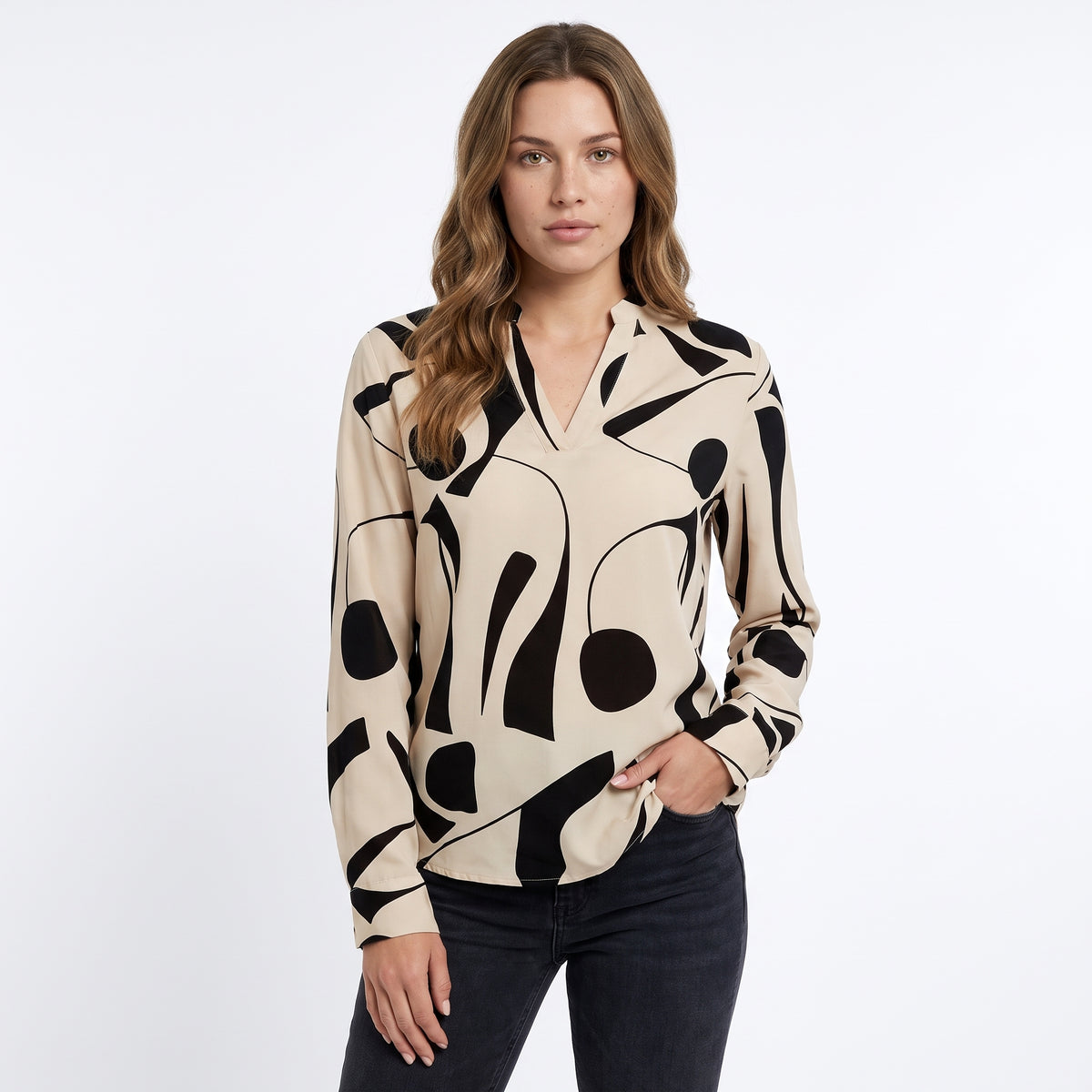 VALENTINE | BLUSA DE SEDA LUJOSA