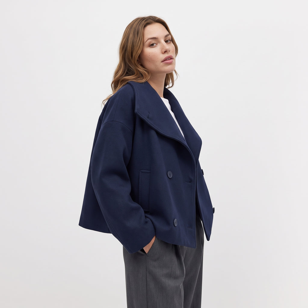 WALLIS | ABRIGO DE DOBLE BOTONADURA