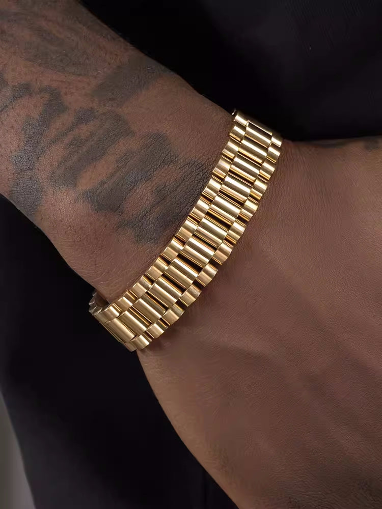SANGLENOVE | PULSERA DE CORREA GRUESA