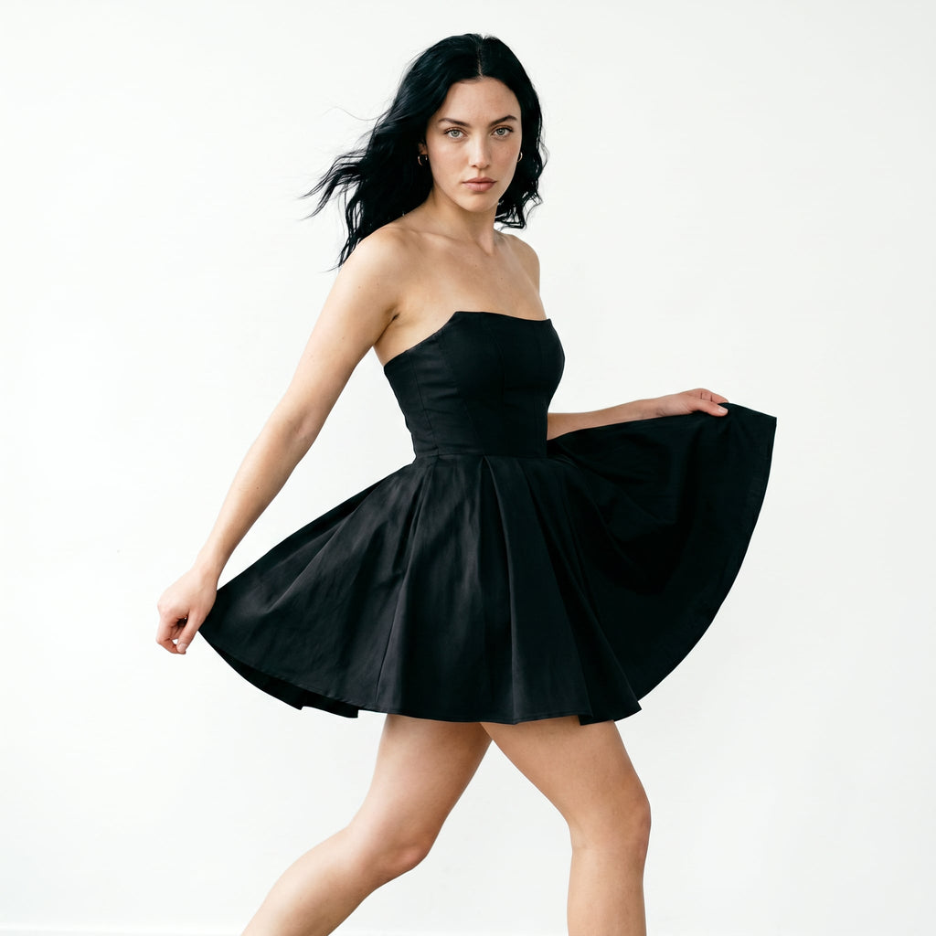Vestido corto elegante