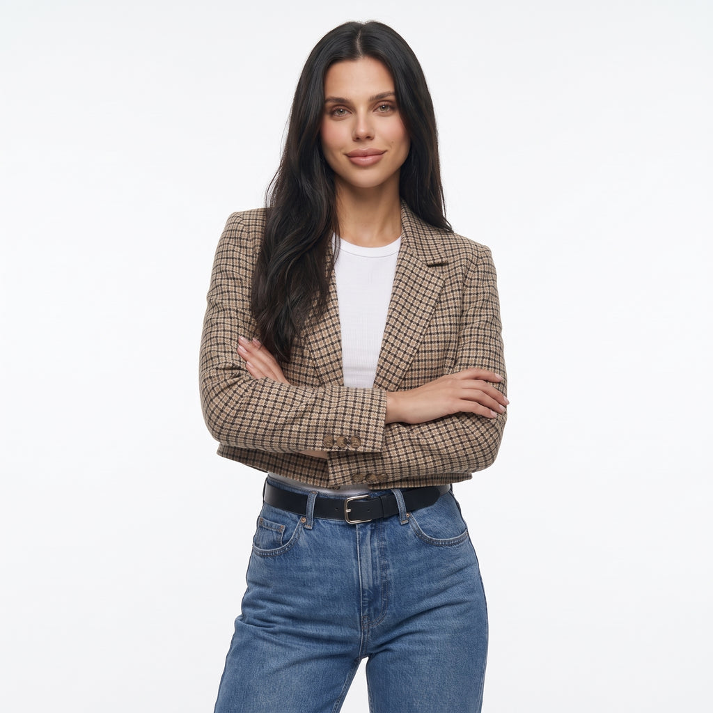 TARTANELLE | BLAZER DE CUADROS