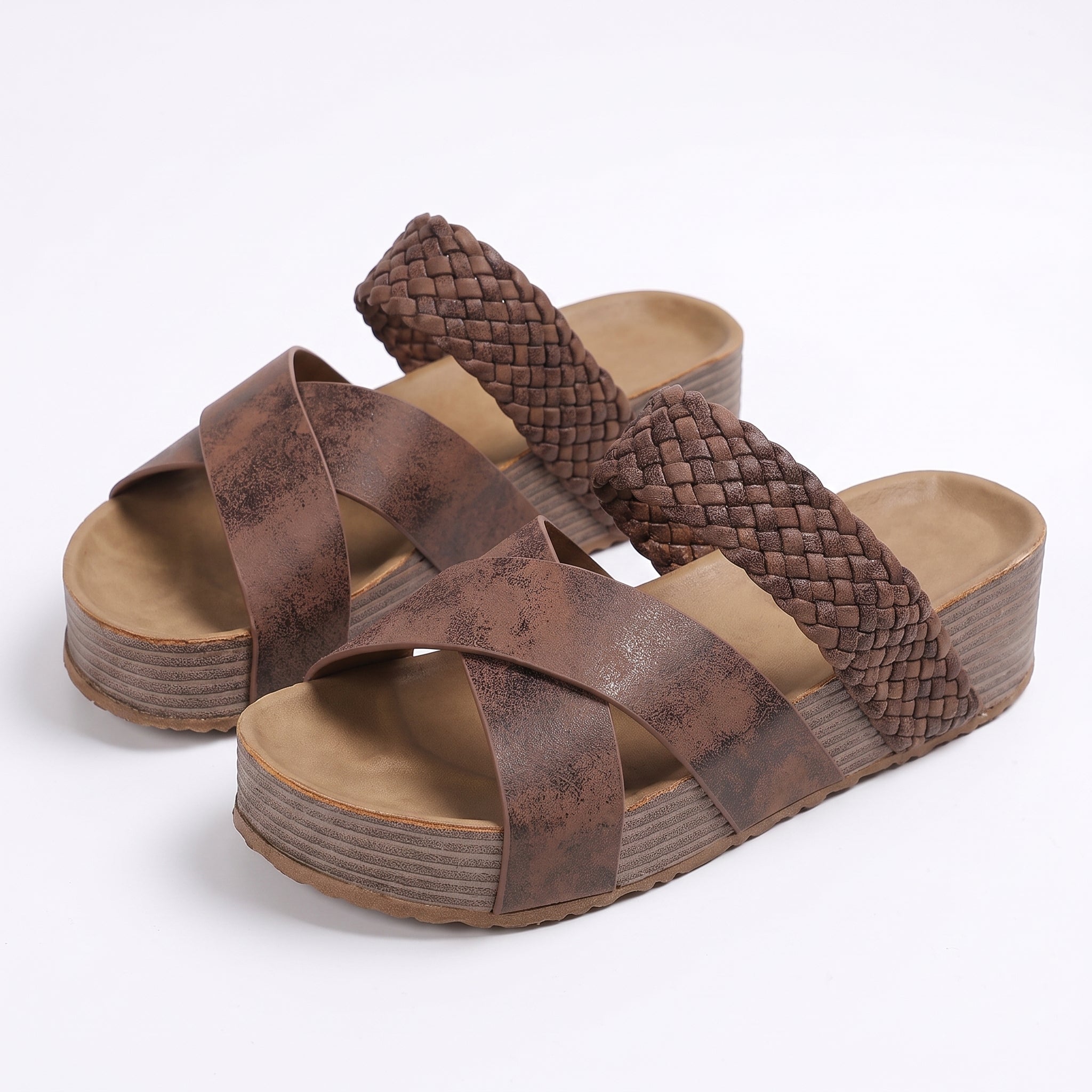 Nicole | Sandalias Ortopédicas de Cuero Premium