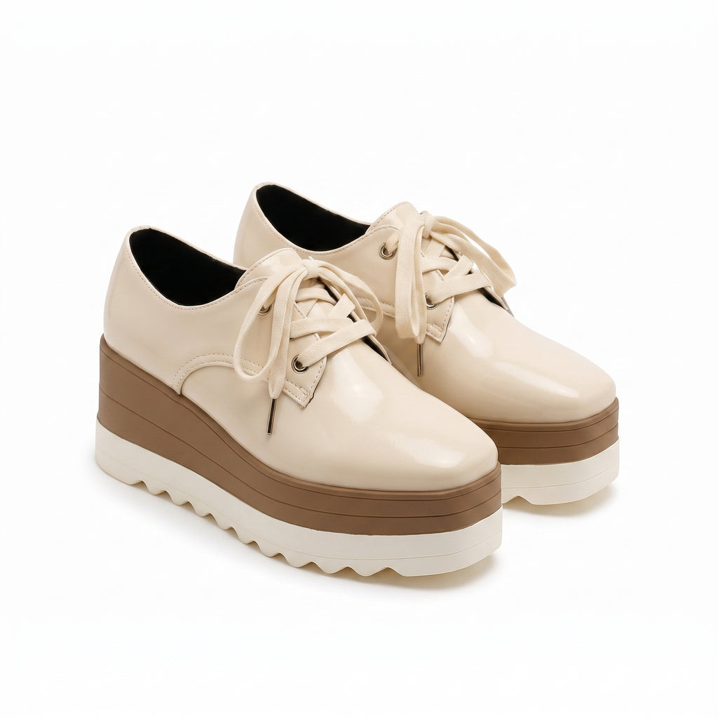 Zapatillas con plataforma acolchadas
