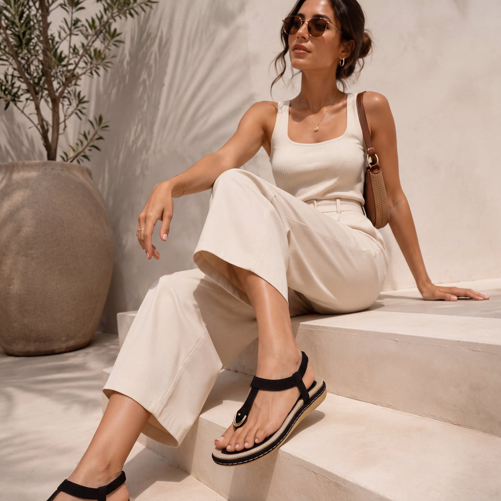 Cassis | Sandalias de Espuma Suave