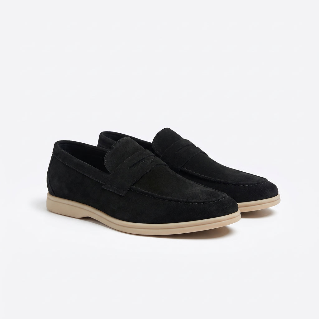 GARNIER | MOCASINES DE CUERO DE ANTE