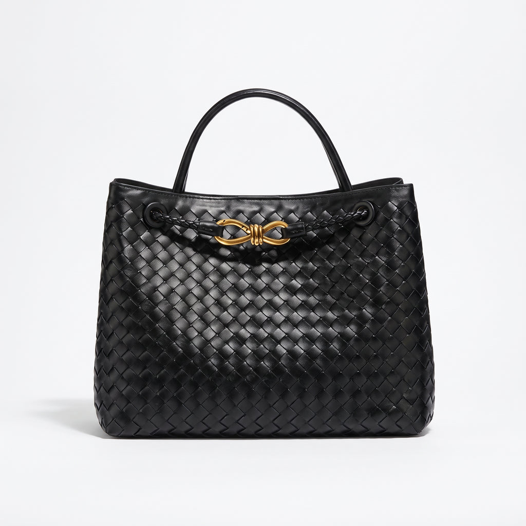 CHANTILLY | BOLSA DIARIA TEJIDA INDIGO