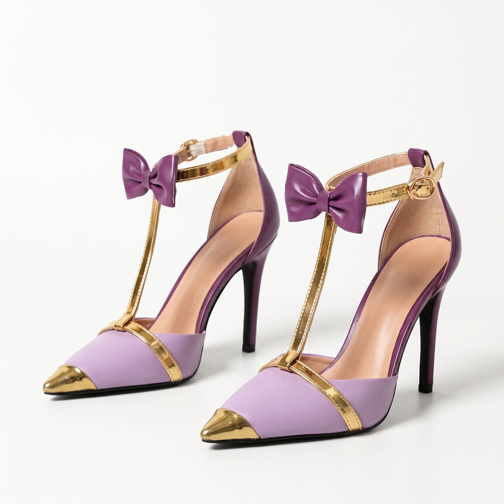 COQUETTINE | TACON STILETTO CON LAZO