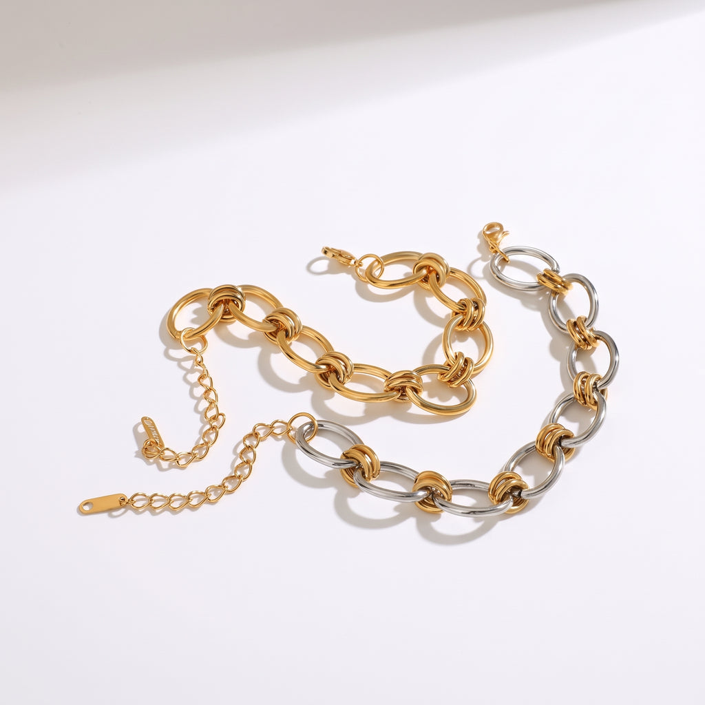 BOUCLECHAINE | PULSERA DE CADENA TIPO LOOP