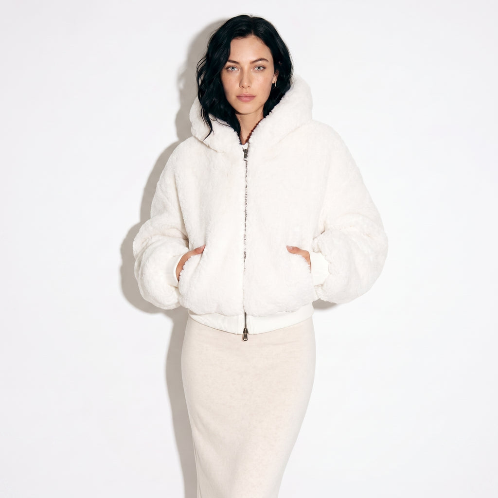 Chaqueta teddy fluffy