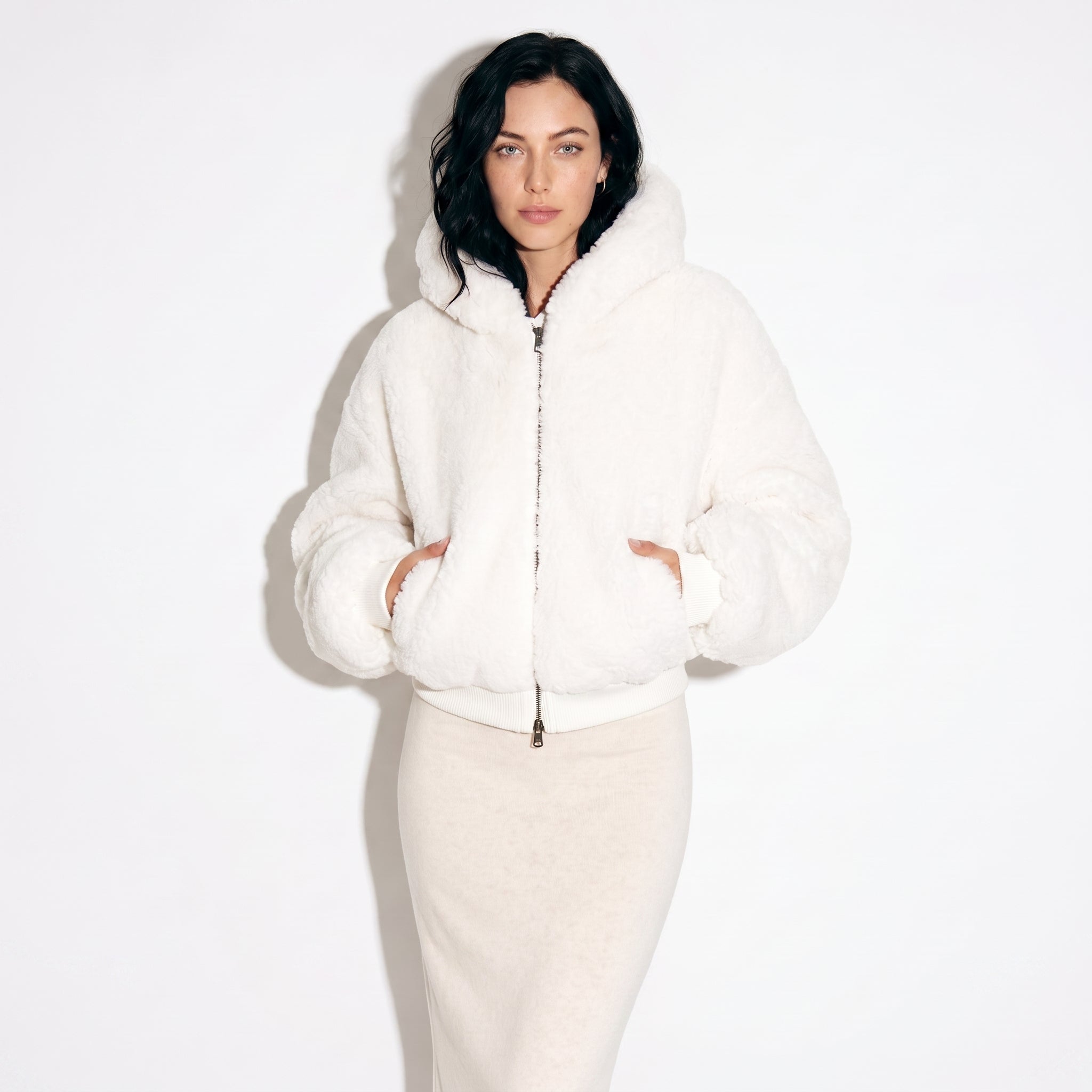 Chaqueta teddy fluffy
