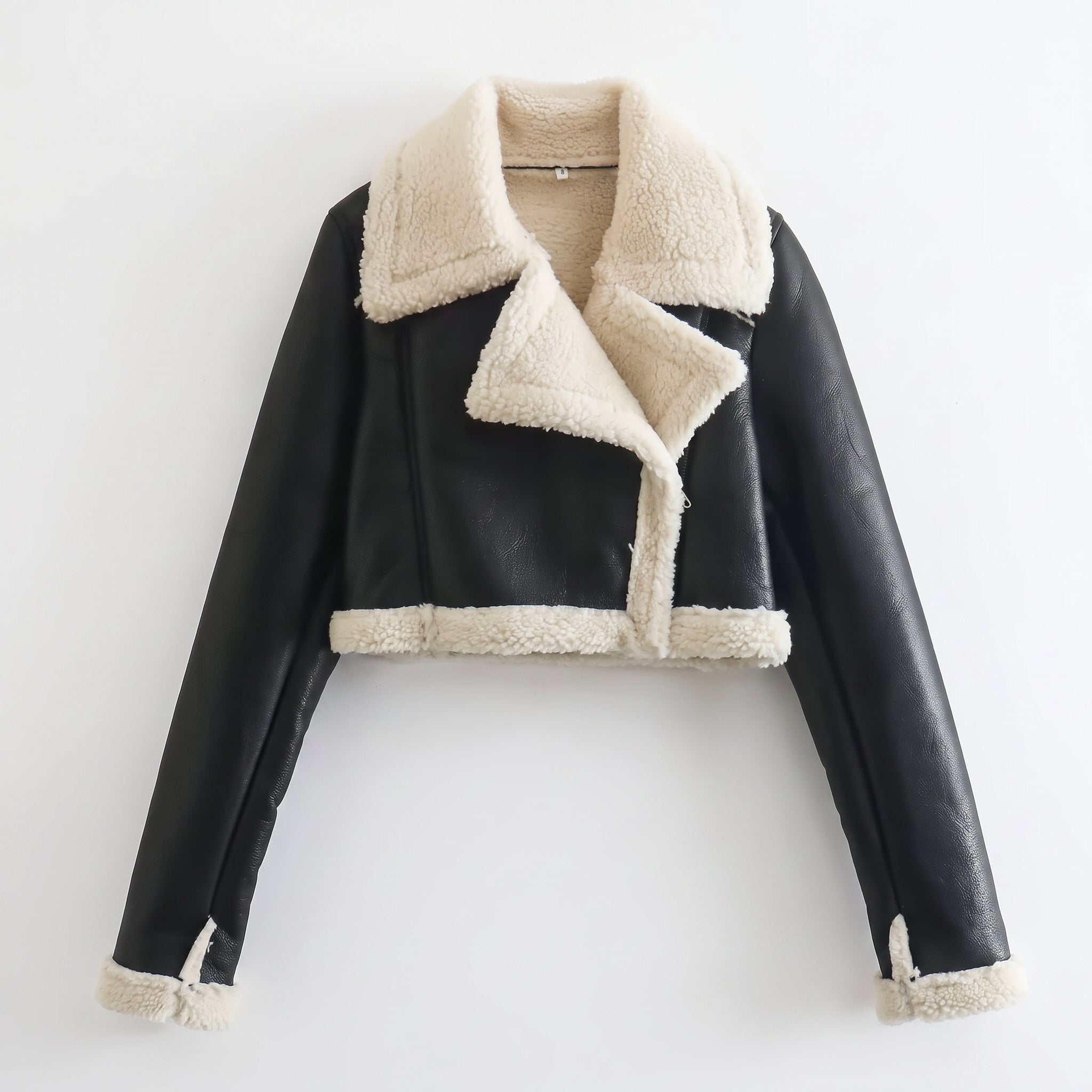 Chaqueta teddy de peluche chic