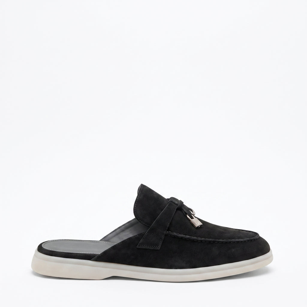 Mules de Ante Riviera - Negro