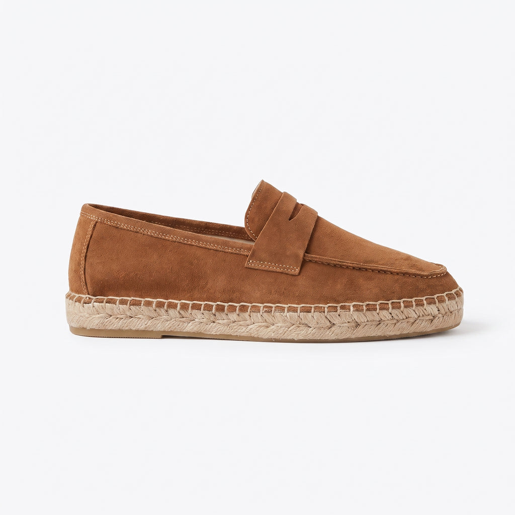 Mules de Ante Azzurra - Marrón claro