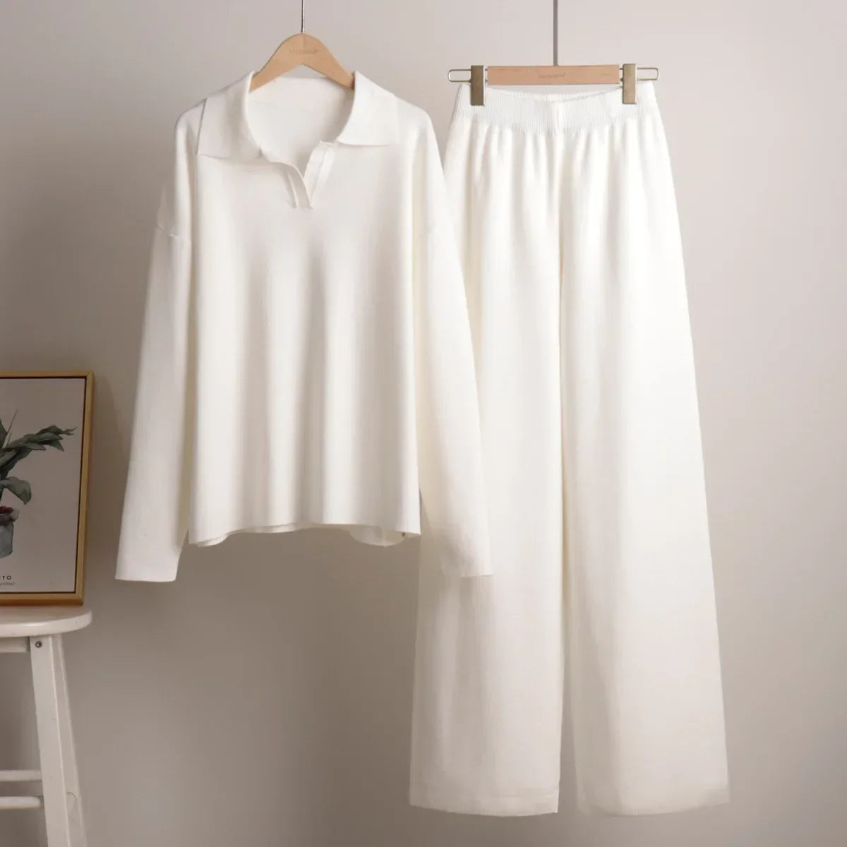 Conjunto de dos piezas de estilo informal y elegante