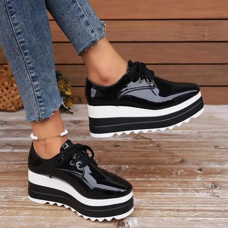 Zapatillas con plataforma acolchadas