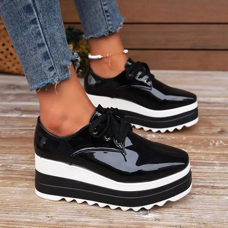Zapatillas con plataforma acolchadas