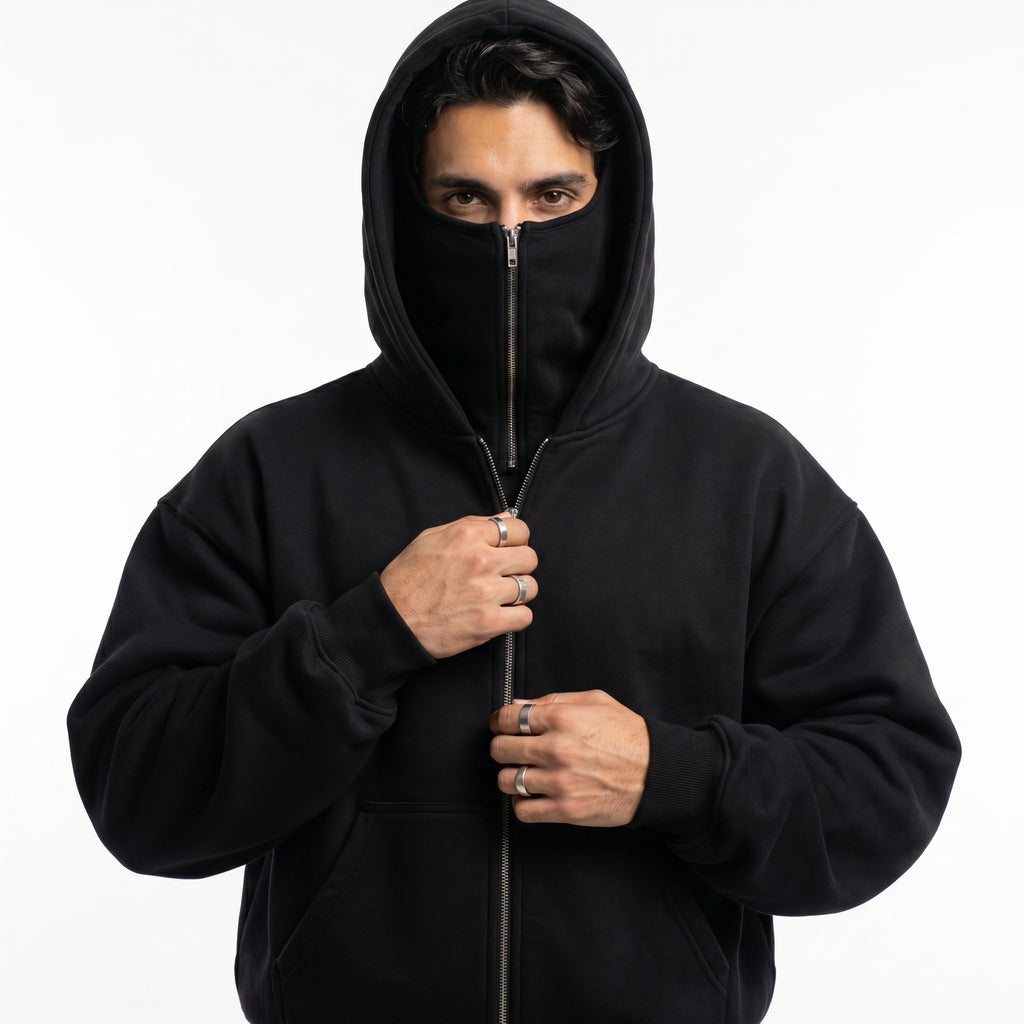 Oxford Ninja | Sudadera con Capucha de Doble Capa