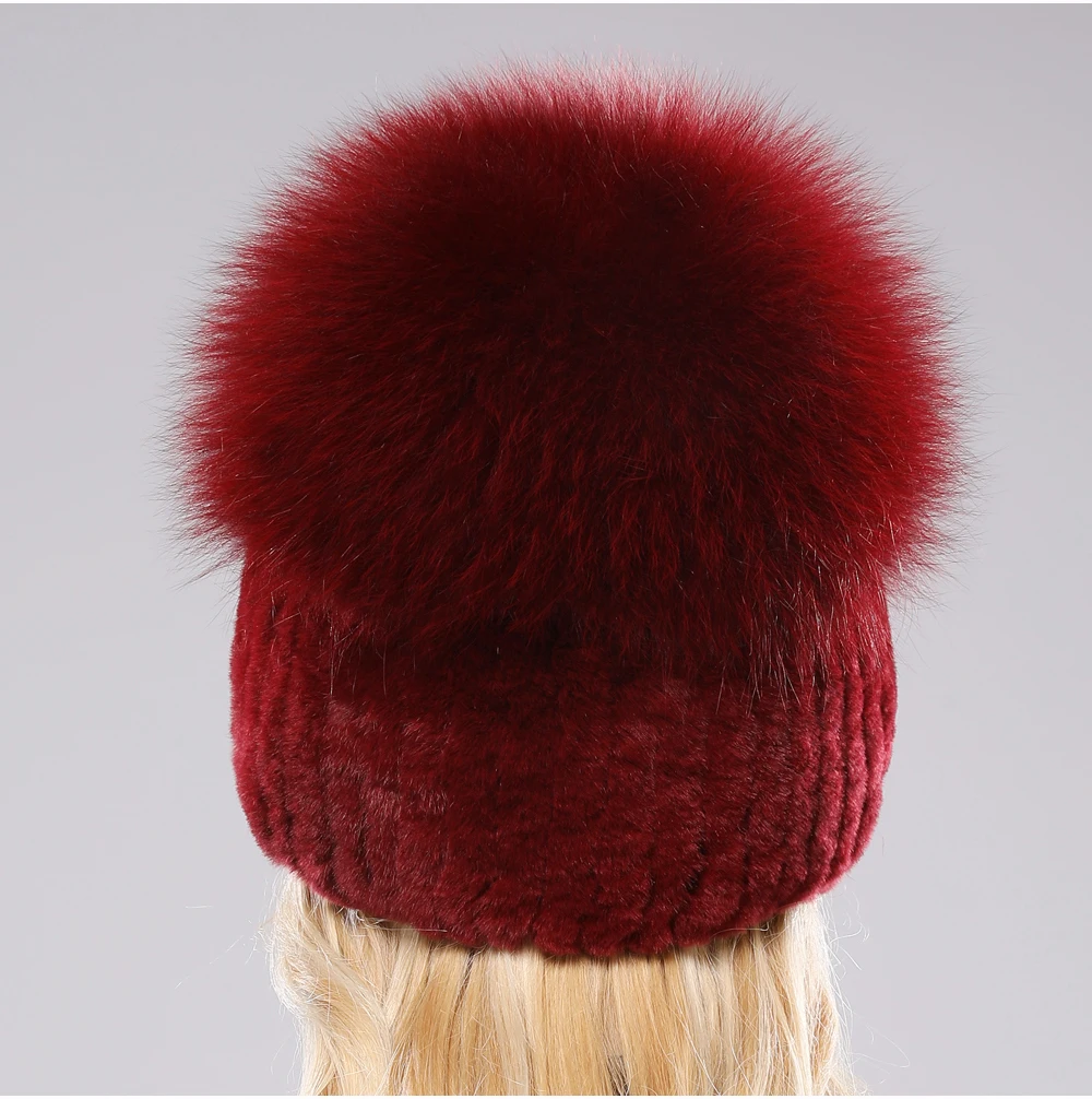 RENARDINE | GORRO DE PIEL DE ZORRO