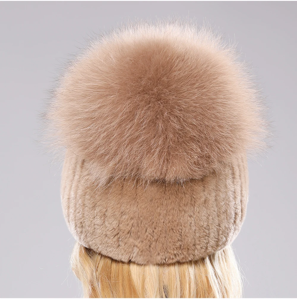 RENARDINE | GORRO DE PIEL DE ZORRO