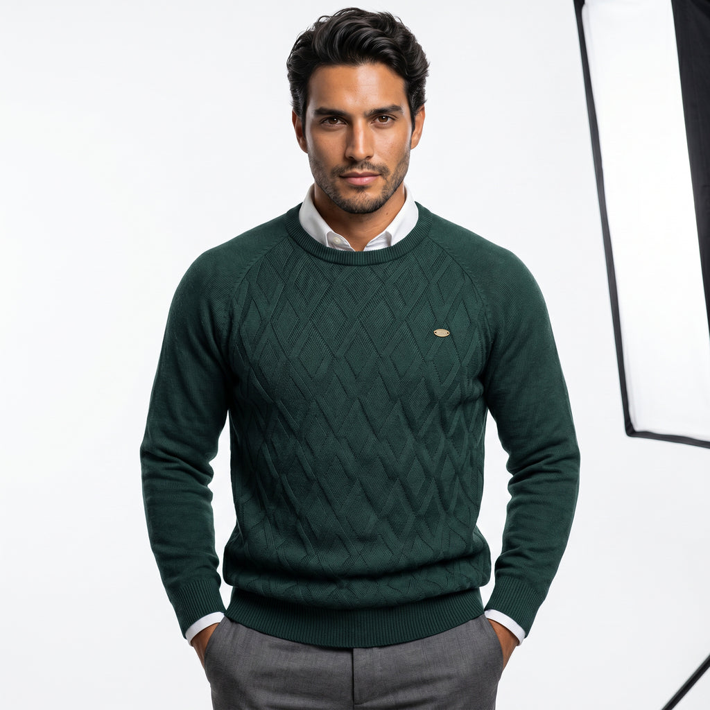 Venus | Jersey de Hombre con Diseño de Rombos