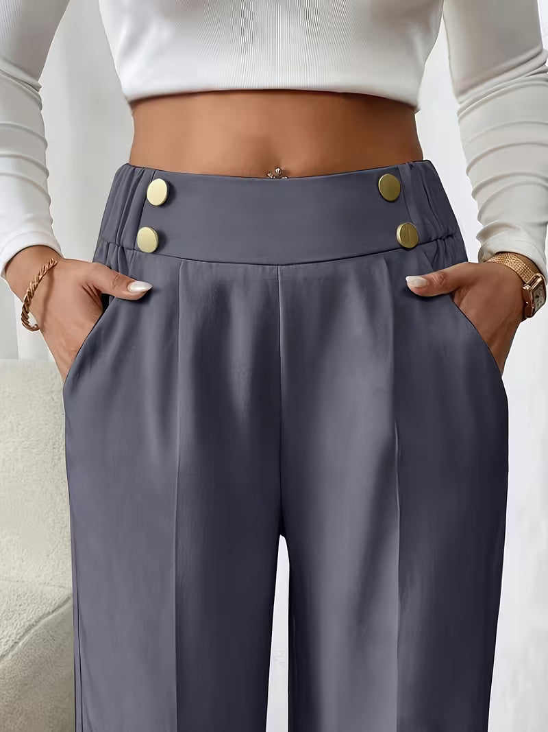 TAILLEBOUTON | PANTALON CON BOTONES EN LA CINTURA