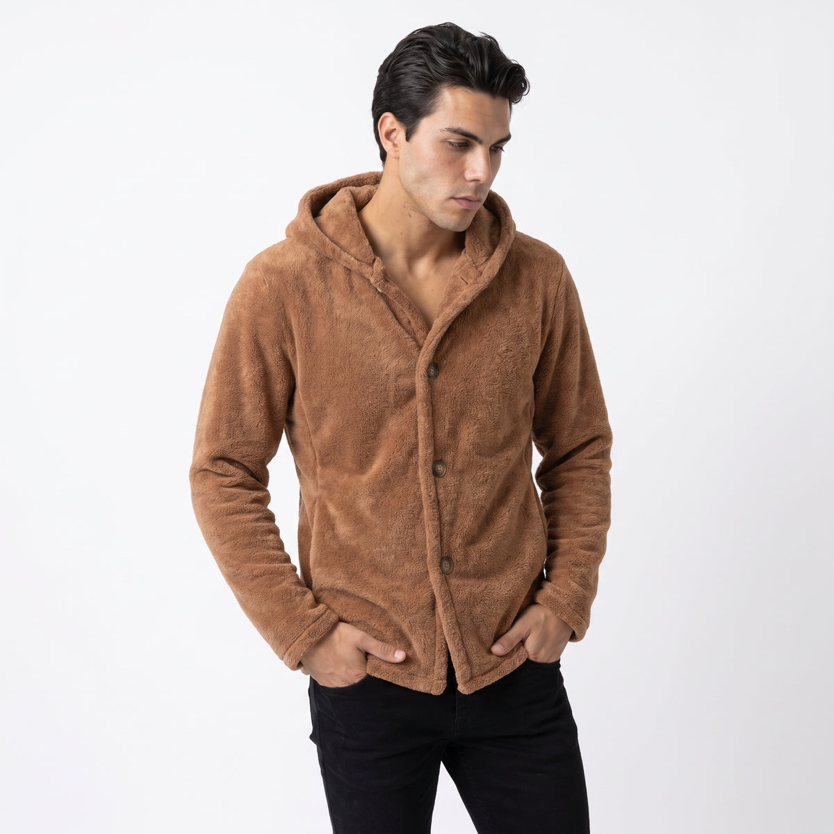 POLARCAPUCHE | CHAQUETA DE FLEECE CON CAPUCHA