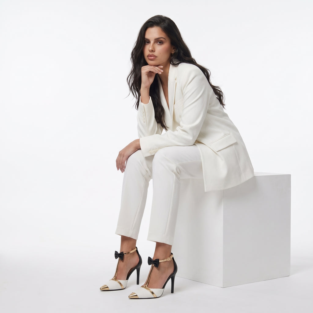 COQUETTINE | TACON STILETTO CON LAZO