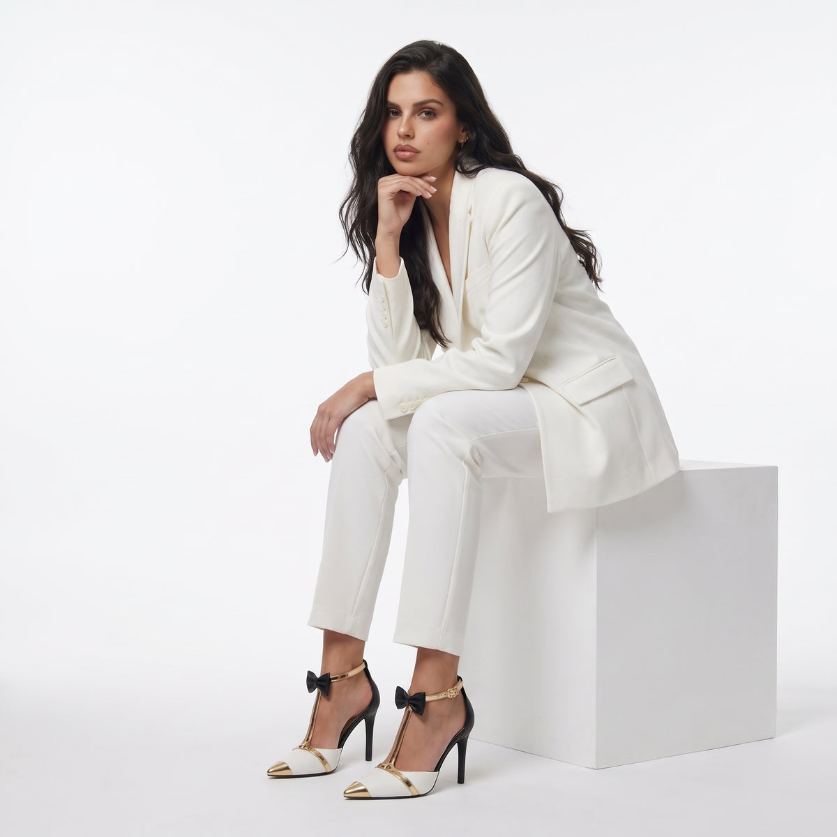 COQUETTINE | TACON STILETTO CON LAZO
