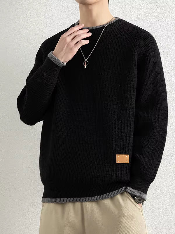 CANNELINE | SUETER DE CUELLO REDONDO ACANALADO