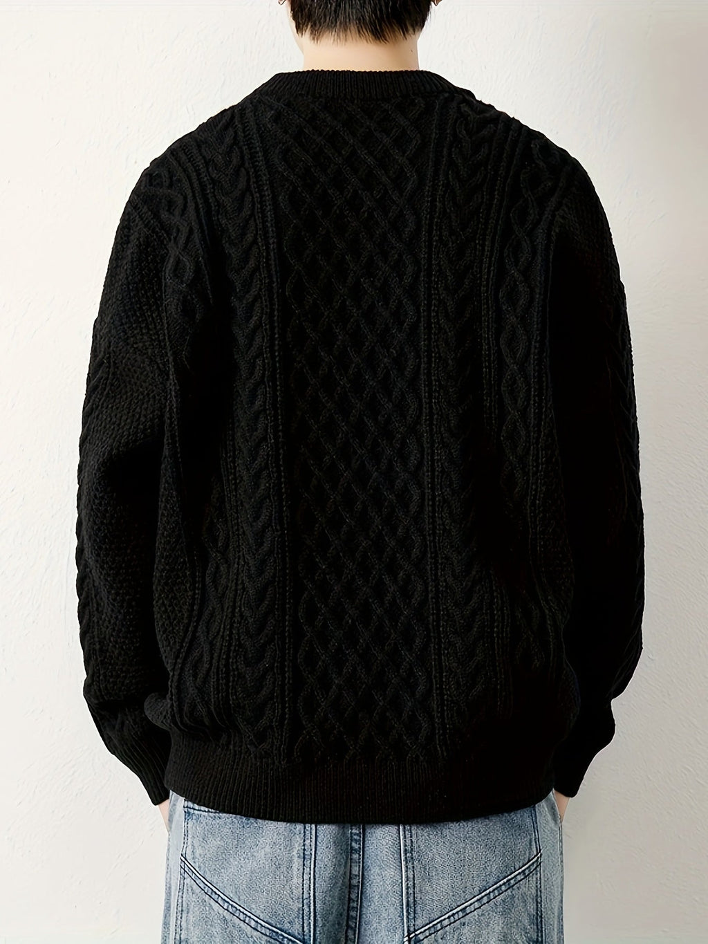 AUBEPINE | JERSEY DE PUNTO TRENZADO
