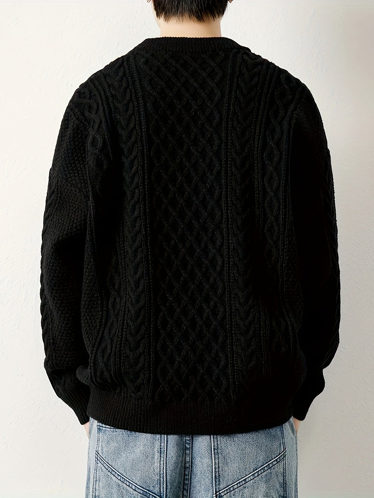 AUBEPINE | JERSEY DE PUNTO TRENZADO