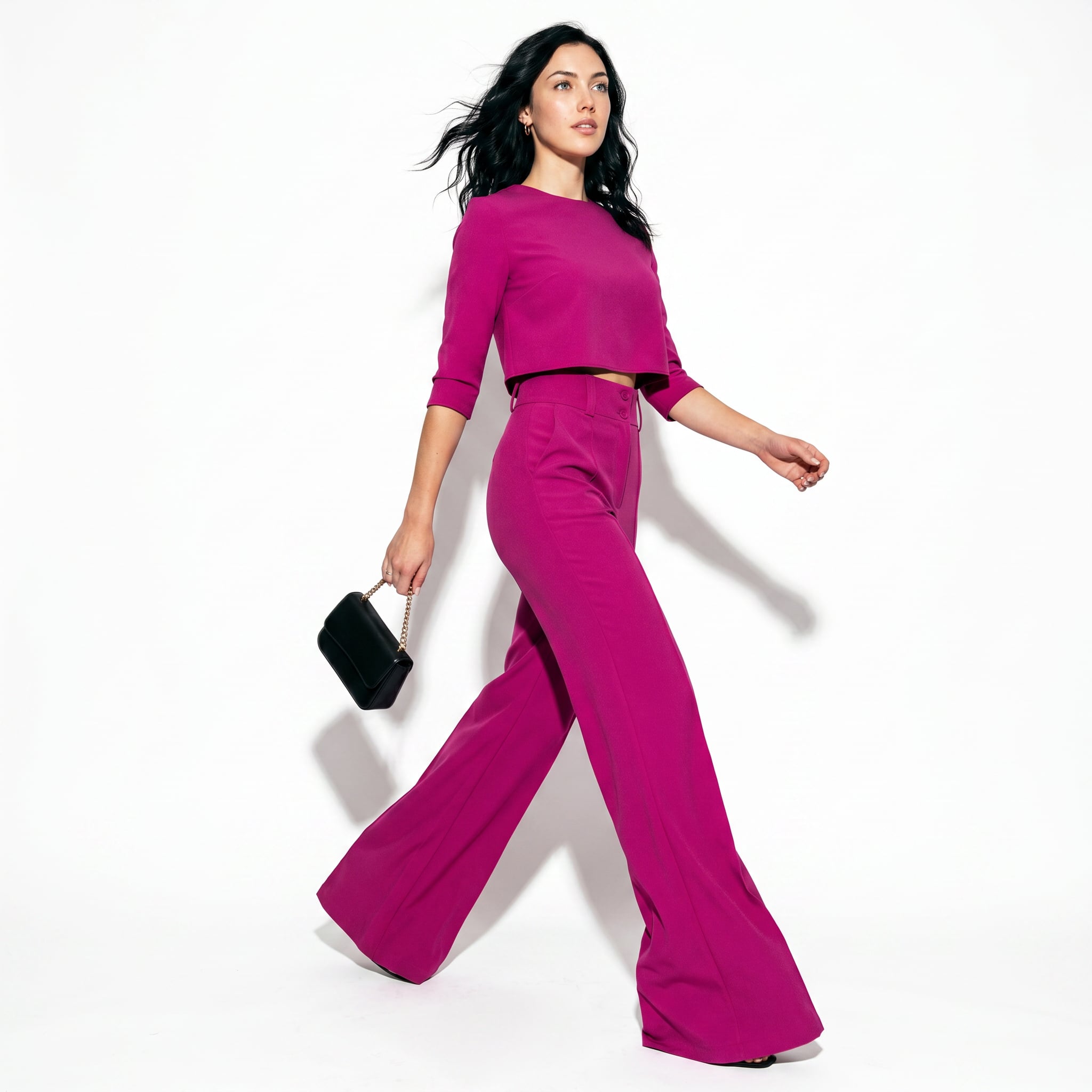 Conjunto de dos piezas elegante y desenfadado