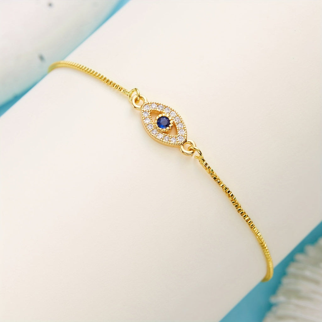ETHEREENNE | PULSERA DE ZIRCON OJO ETEREO