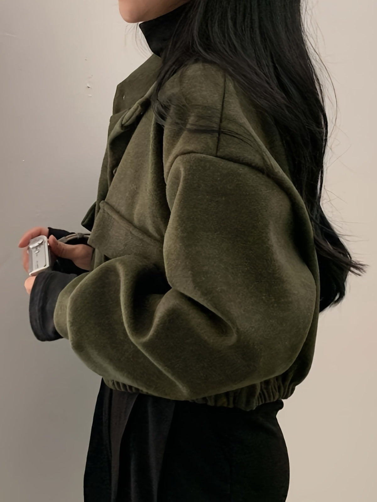 ATELIERINE | CHAQUETA UTILITY CROPPED