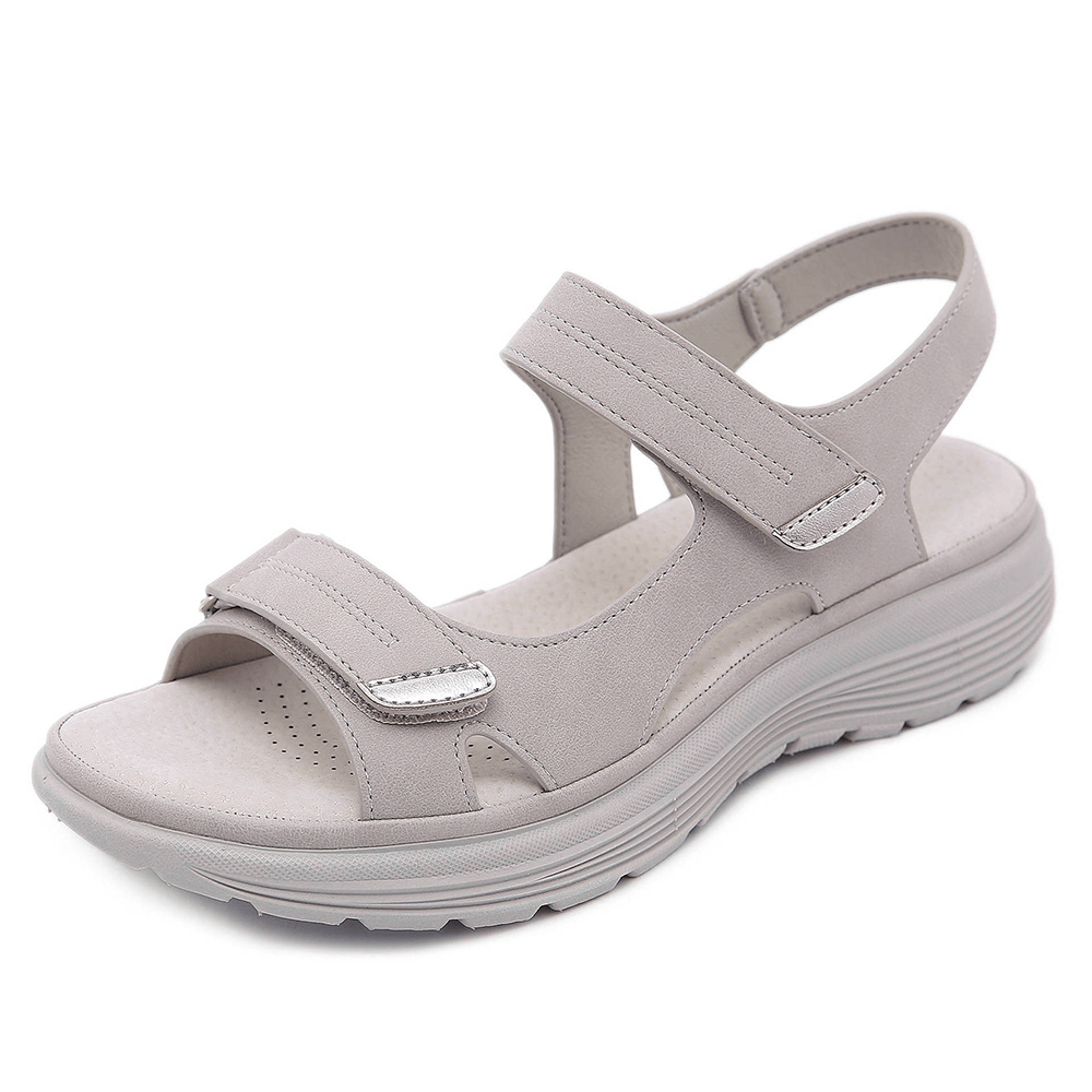 Sandalias ortopédicas de cuero de material de alta calidad