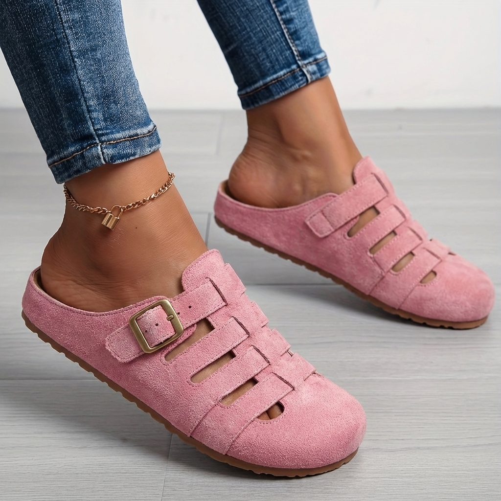 Bianca | Sandalias Mules de Confort sin Cierre