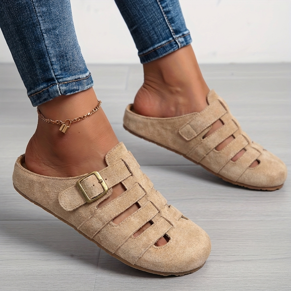 Bianca | Sandalias Mules de Confort sin Cierre