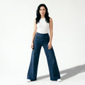 Pantalones cómodos, de cintura alta y elásticos