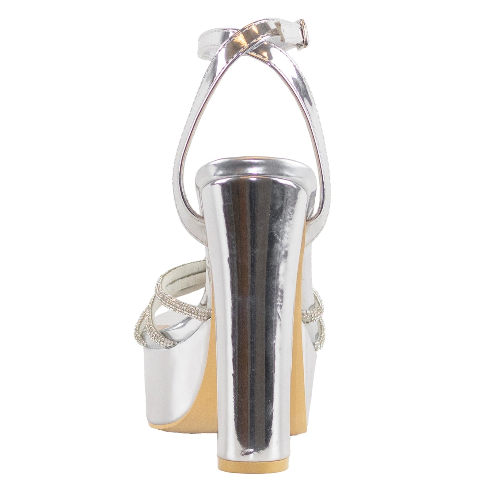 Sandalias elegantes de tacón alto