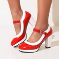 Maison Mary Jane Heels