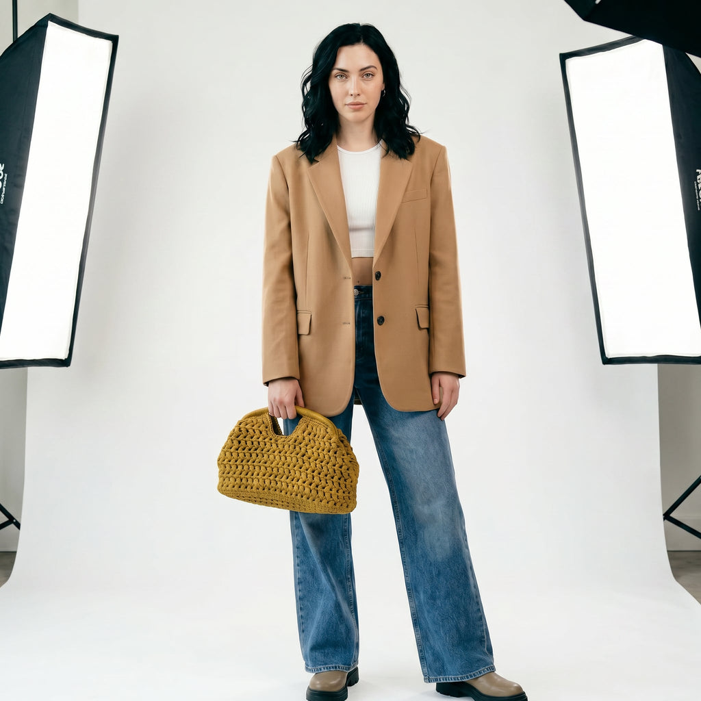 Vita | Bolso Clutch Trenzado