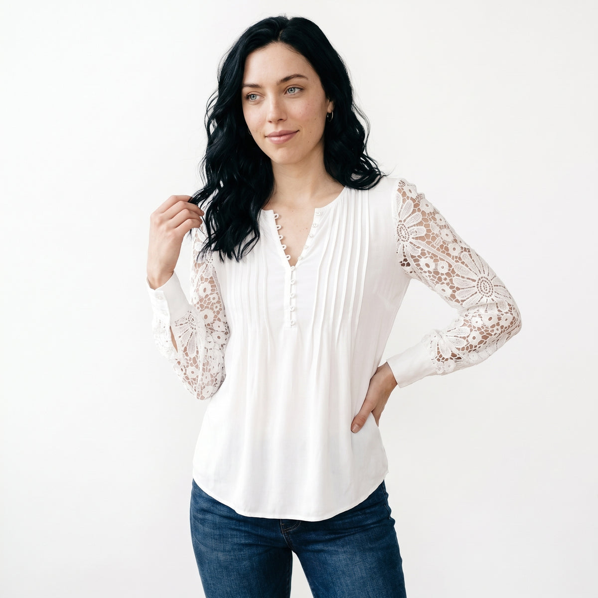 CLÉMENTINE | BLUSA SOFISTICADA DE MANGA LARGA