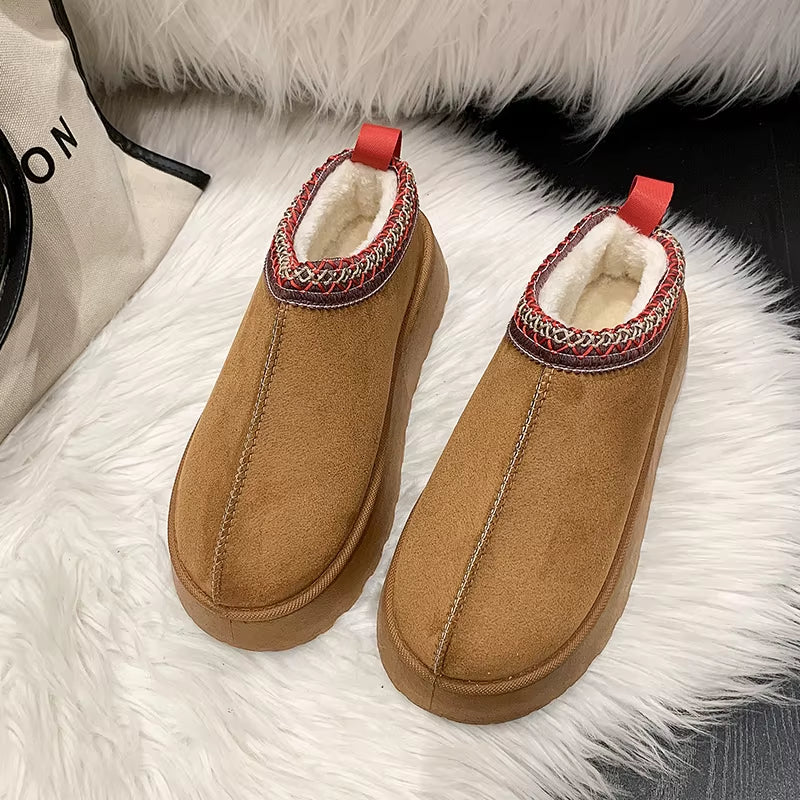 Alpine Fleece Mules