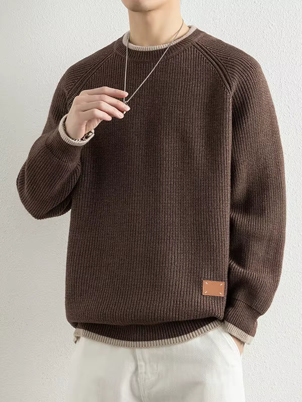 CANNELINE | SUETER DE CUELLO REDONDO ACANALADO