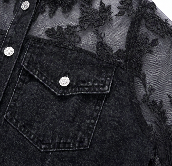 FLEURSAUVAGE | VESTIDO VAQUERO