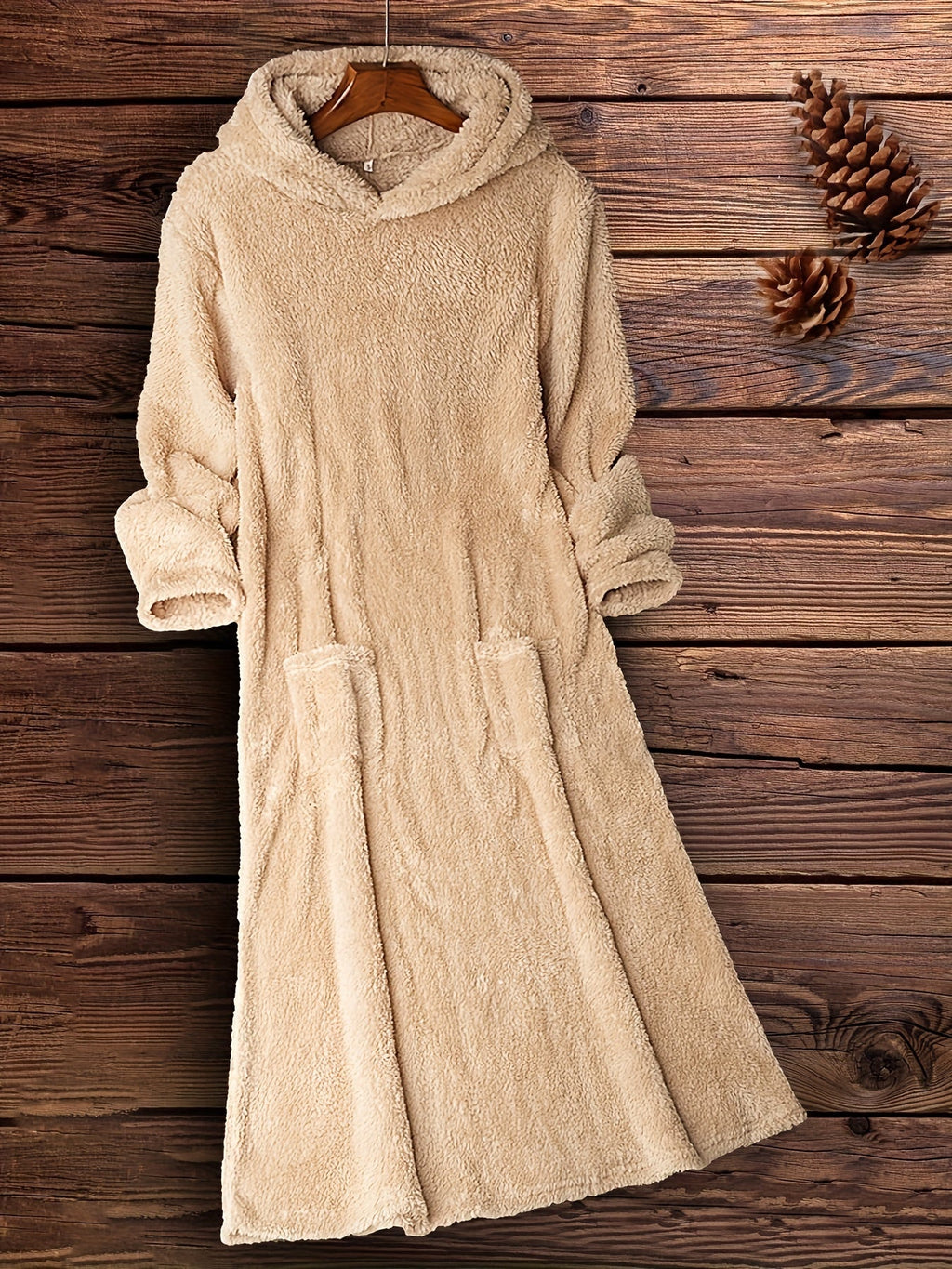 CAPUCHINE | VESTIDO LOUNGE CON CAPUCHA