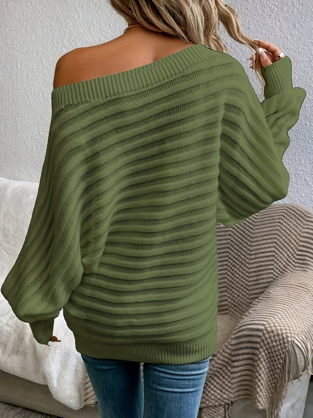 EPAULINE | SUETER OFF-SHOULDER