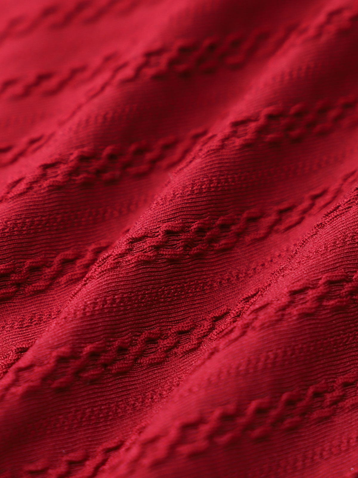 Traje de Baño Entero Vintage en Rojo Vino con Detalle de Cadena